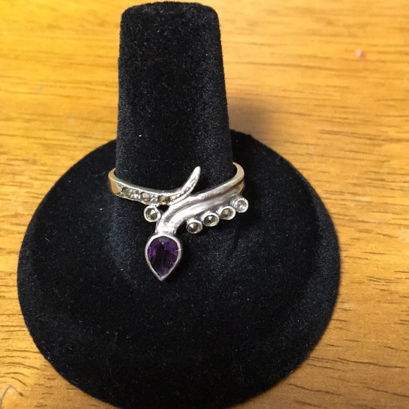 Jewelry - 🐍 Vintage amethyst snake ring